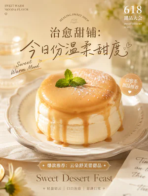温柔治愈甜品