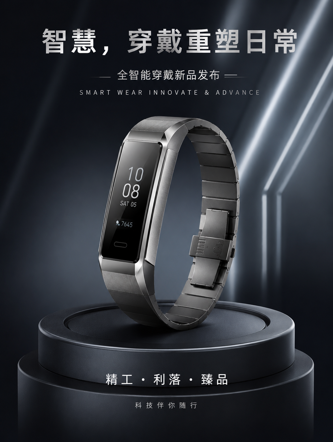 智能手环发布
