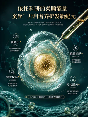 蚕丝护发新纪元
