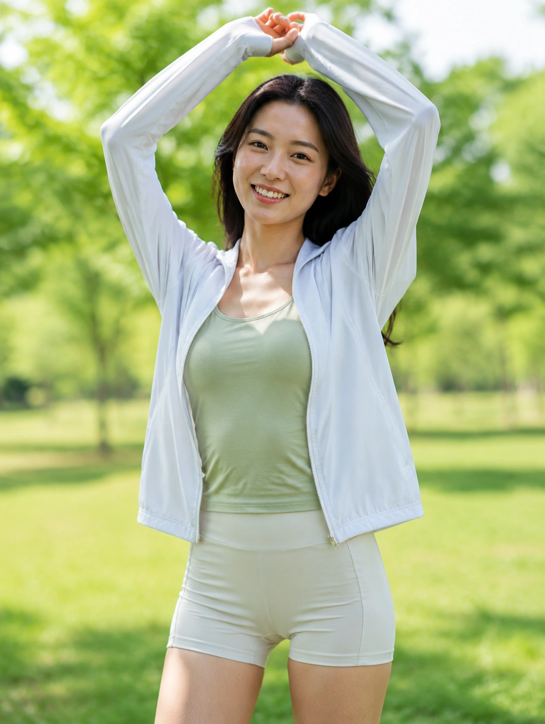 阳光下的清新风