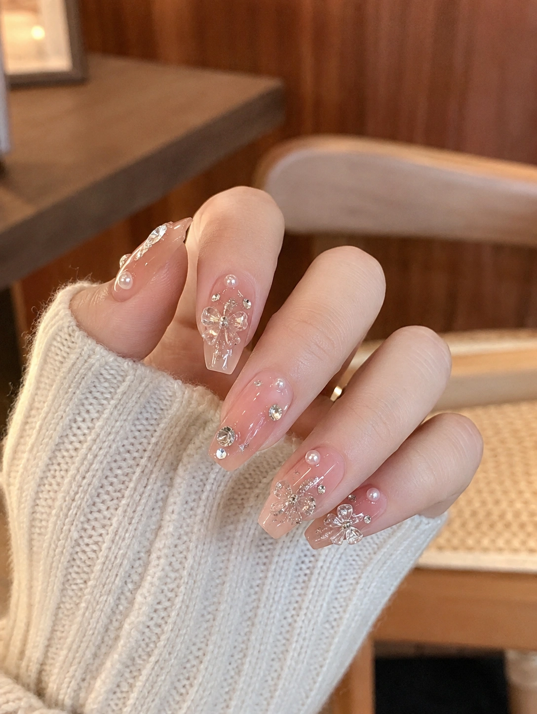 优雅美甲展示